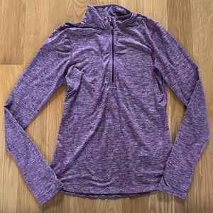 Nike Heathered Purple Dri-FIT Shirt